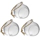 image 5 of Nicola Spring Hanging Glass Terrariums - 8cm - Clear