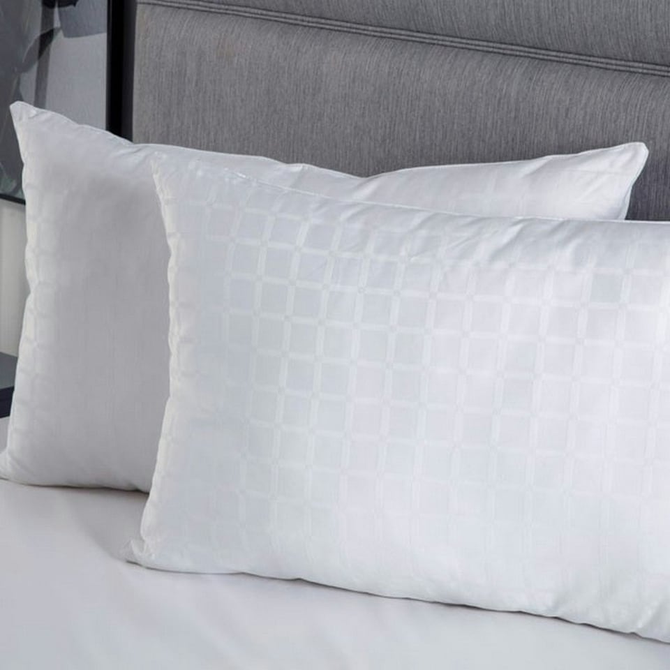 image 1 of Belledorm 203TC Hotel Suite Microfibre Housewife Pillow - White - One Size
