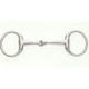 image 2 of Lorina Single Jointed Eggbutt Bradoon - Silver - 4.5in