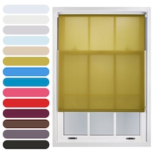 135cm Wide Daylight Roller Blind 165cm Drop | Green | Green