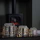 image 4 of 30cm Set of 3 Battery Operated Light up Star Shimmer Christmas Parcels with 90 Warm White LEDs
