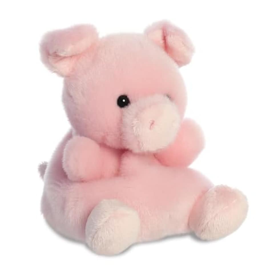 image 1 of Palm Pals Wizard Pig 5in