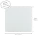 image 3 of Van Gogh Almond Blossoms Tabby Cat Large Square Worktop Protector - Smooth Glass Chopping Board