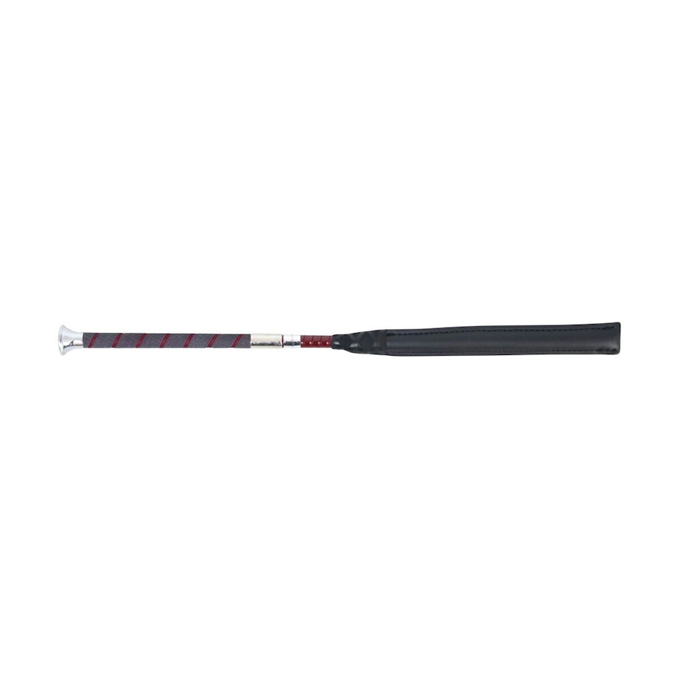 image 1 of Coldstream Next Generation Hadden Horse Jumping Bat - Burgundy/Silver - 50cm