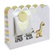 image 1 of Hello Little One Neutral Baby Large Shopper Gift Bag with Greeting Card 37cm | Multi | 1