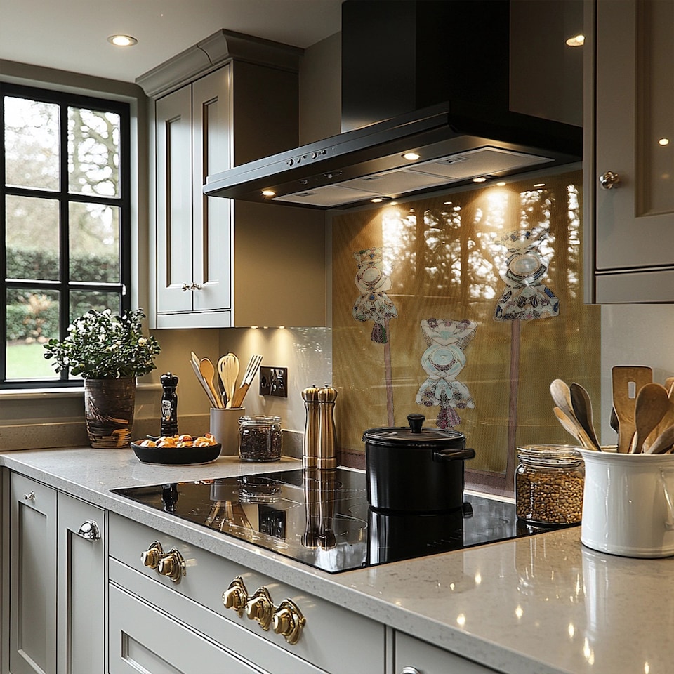 image 1 of Wathches For The Stars Splash Back | White