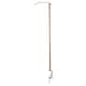 image 3 of Gold Metal Table Clamp Pole Hook Rail Stand Garden Lantern Hanger Party Rod | Gold | Set of 2