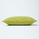 image 2 of Homescapes Nirvana Cotton Green Rectangular Cushion Cover - 30 x 50 cm | Green | Green | 30 x 50 cm