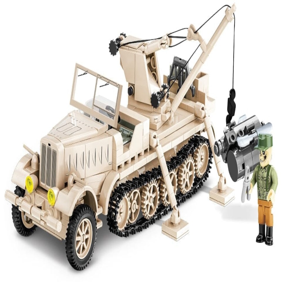 image 1 of SD.KFZ.9/1 Famo Half-Track brick model - COBI 2281 - 498 bricks