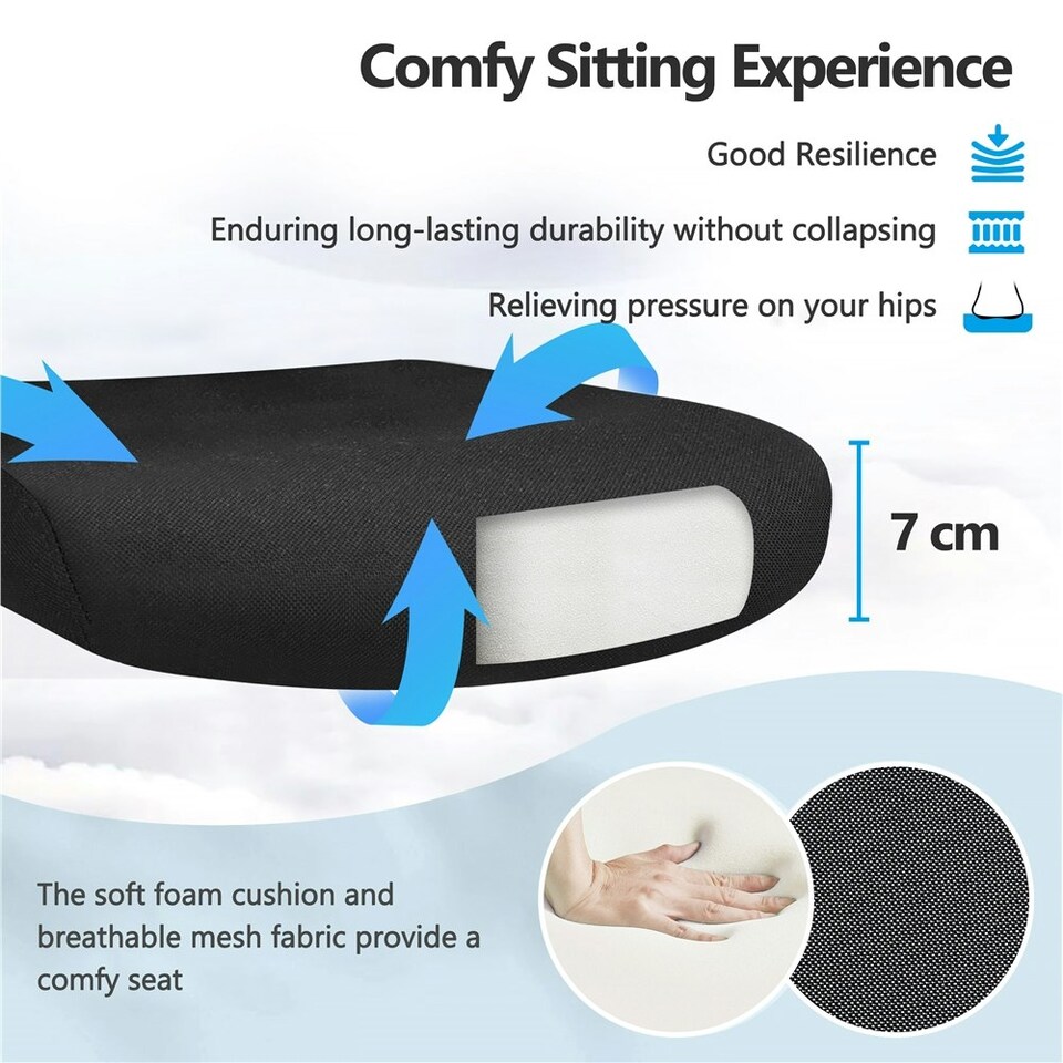 image 1 of Yaheetech  High Back Mesh Office Desk Chair | Black