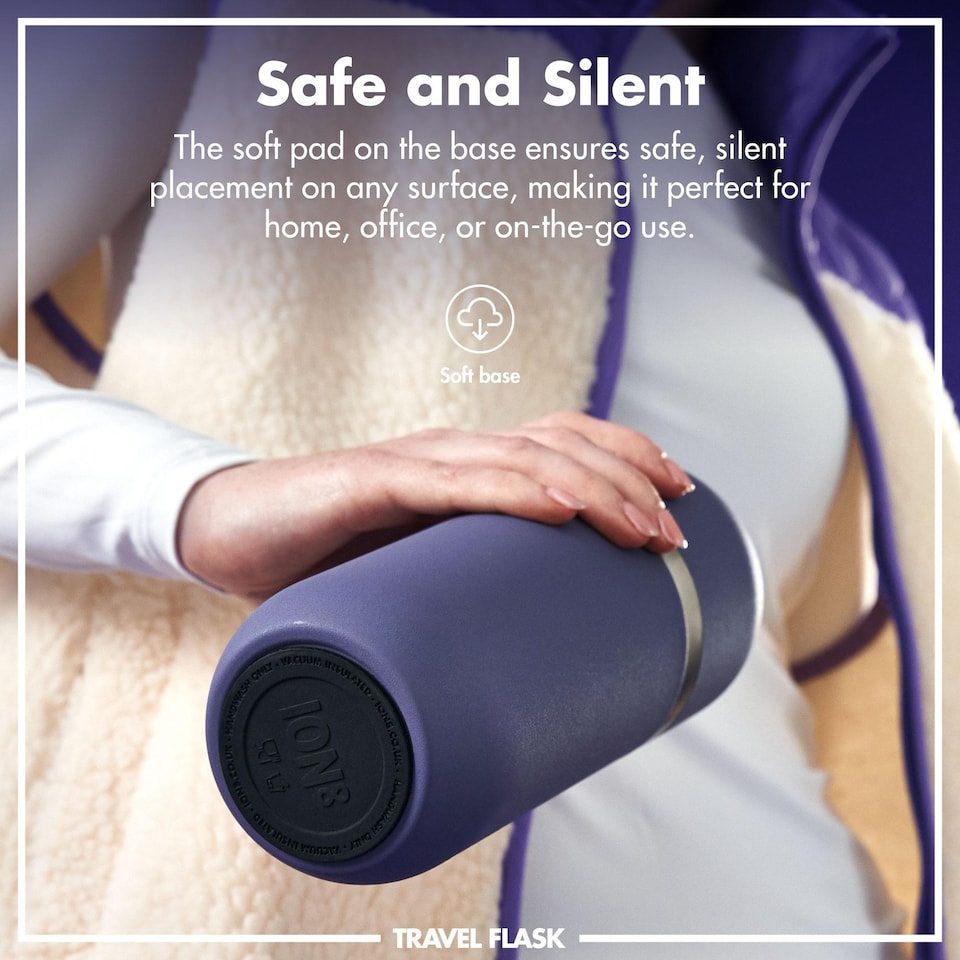 image 1 of Luma Flask & Mug, Vacuum Insulated, 700ml (24oz) | Purple | Purple | One Size