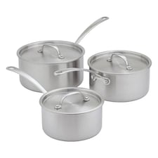 Stellar Eclipse 3 Piece Saucepan Set