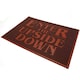 image 2 of Stranger Things Enter The Upside Down Rubber Door Mat - Red - One Size
