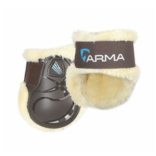 ARMA Carbon SupaFleece Horse Fetlock Boots - Brown - Full
