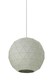 image 2 of Interiors by Premier Large White Geometric Pendant Light, Modern Ceiling Light With White Steel Shade, Durable Decorative Lighting