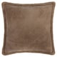 image 1 of Furn Kallu Faux Fur Polyester Filled Cushion Brown | 50 cm x 50 cm