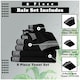 image 3 of VELVETIO 8 Piece Towel Bale Set Jacquard Greek Key Pattern - 100% Cotton, 450 GSM Black