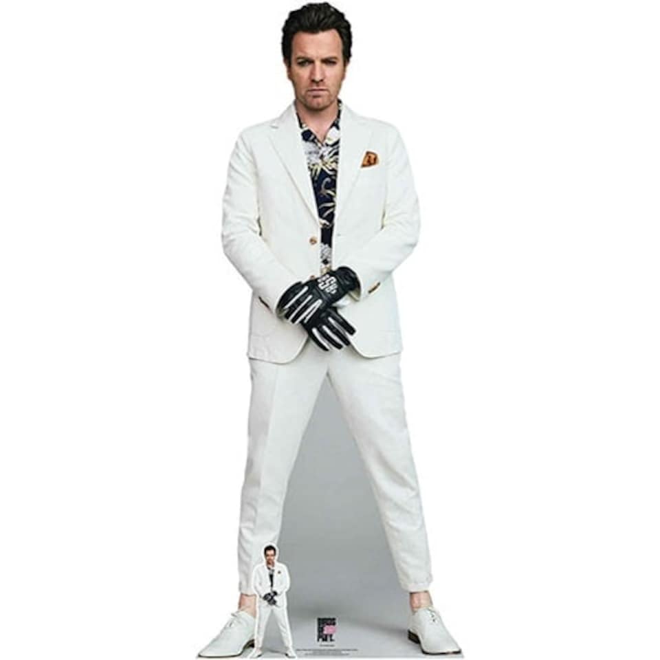 Black Mask Birds of Prey Ewan McGregor Lifesize Cardboard Cutout 178cm
