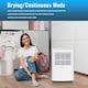 image 3 of 12 Litre Dehumidifier with Air Purifier and Continuous Drainage Hose