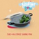 image 3 of Prestige Wok Pan with Silicone Insert 4 in 1 Non Stick Cookware Set - 26 cm