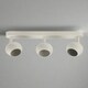 image 5 of CGC NIEVE Matt White Triple Three Head GU10 Ceiling Surface Spot Light Round Head White