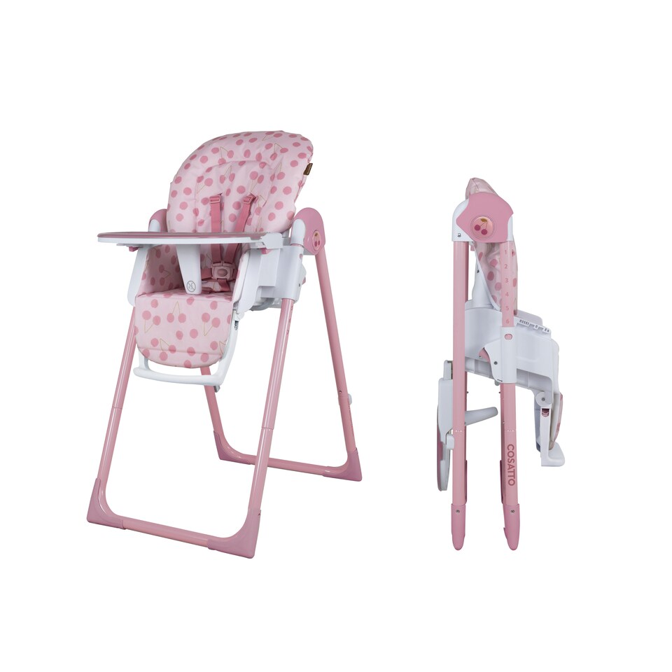 image 1 of Cosatto Pip Adjustable Compact Highchair Birth to 15kg