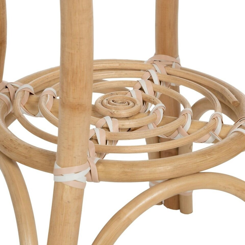 image 1 of Side table 50 x 50 x 67 cm Natural Beige Rattan N/A