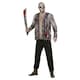 image 3 of Jason Voorhees Friday the 13th Fancy Dress Costume Adult Mens Small Multi | S