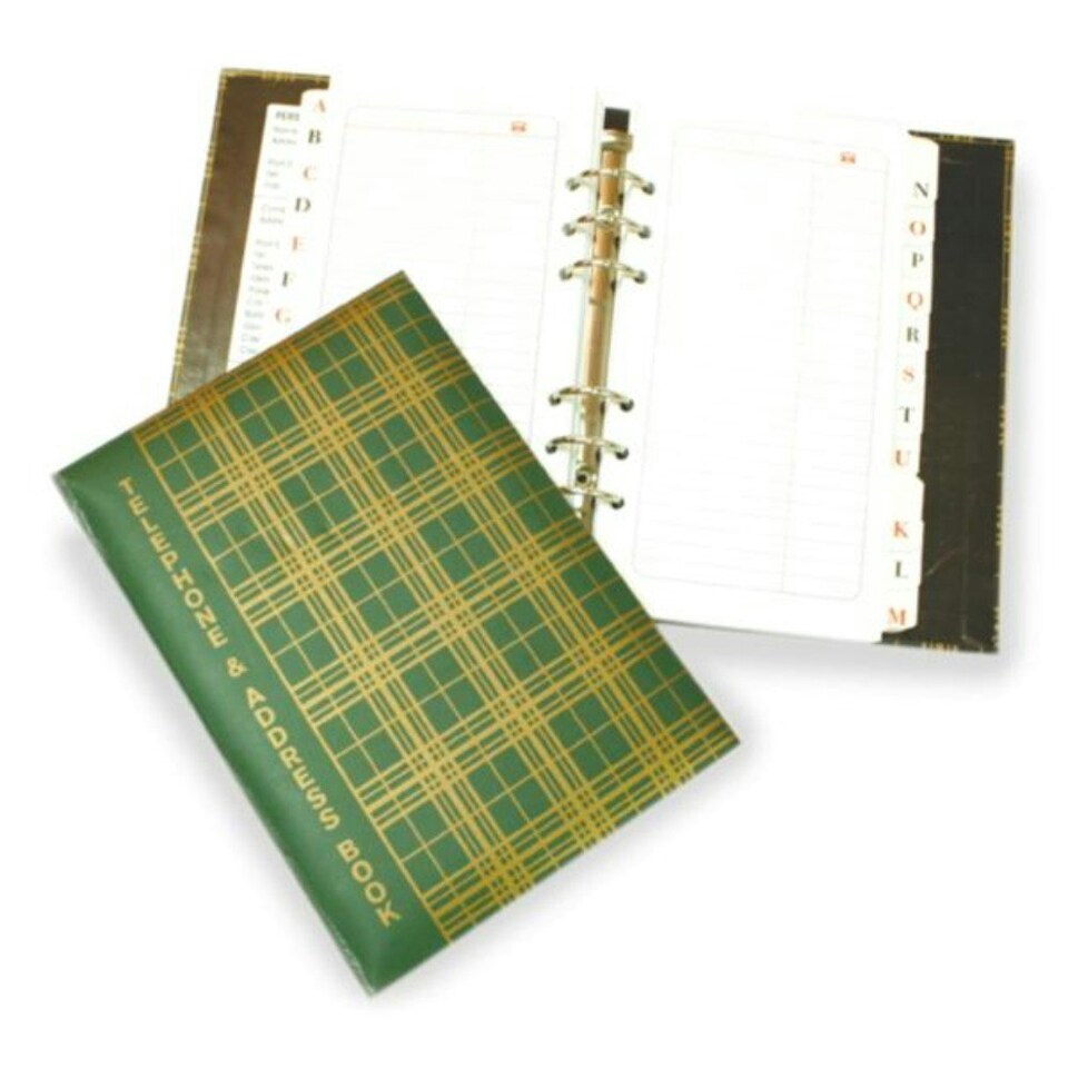 image 1 of Tallon Executive Index Address Book - Assorted Colours