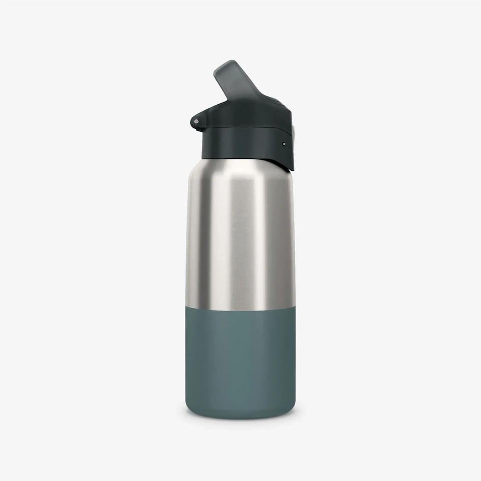 image 1 of Decathlon 0.5L stainless steel insulated flask 900 with quick-release cap for hiking