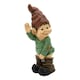 image 1 of GardenKraft 11039 Naughty Gnome Garden Statue