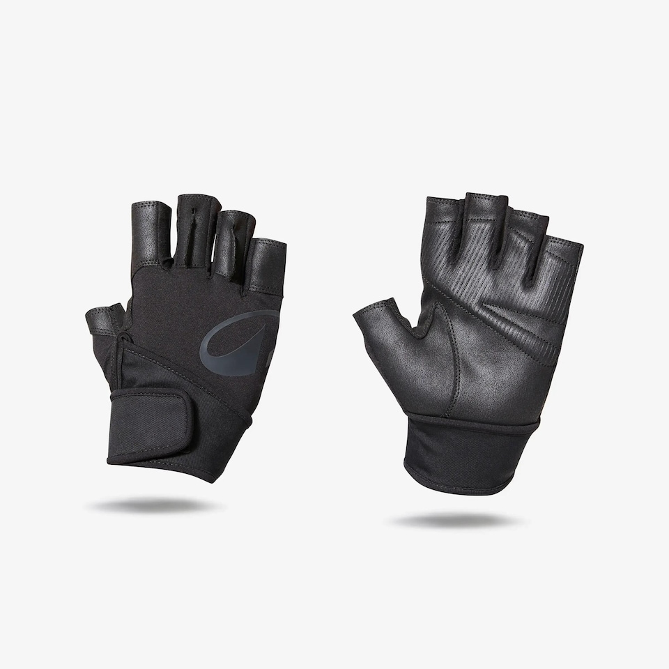 image 1 of Decathlon Weight Training Gloves Wrist Support and Grip