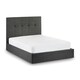image 4 of Premium Slate Grey Fabric - Lift Up Storage Bed Frame - Double 4'6" (135cm)