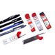 image 4 of Pack of 12 0.5mm Mechanical Pencil HB Black Lead Refills Tubes
