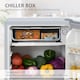 image 4 of HOMCOM 91L Freestanding Under Counter Fridge Grey | Grey