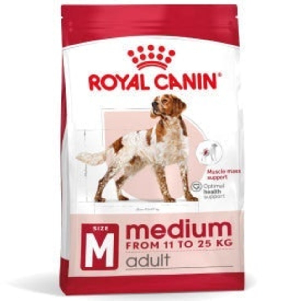 image 1 of Royal Canin Medium Dry Adult Dog Food 3kg