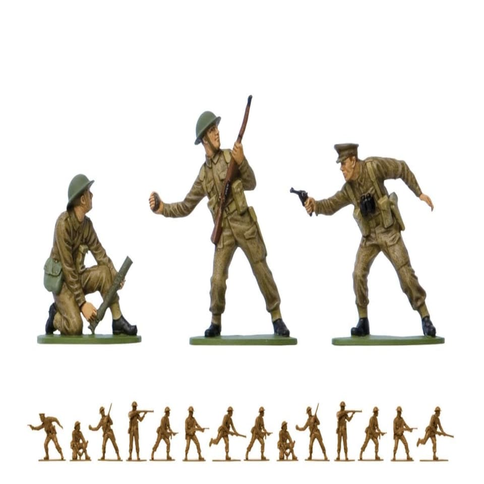 image 1 of Airfix Vintage Classics British WWII Infantry (1:32 Scale)
