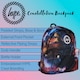 image 6 of Kids Backpack Constellation Galaxy Print | 18L School Bag with Laptop Sleeve | Multi | Multi | 1