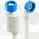 image 9 of SPARES2GO Safety Inlet Hose Washing Machine Dishwasher Water Fill Leak Protection Stop Valve Pipe (1.5m Length, 3/4" Connections)