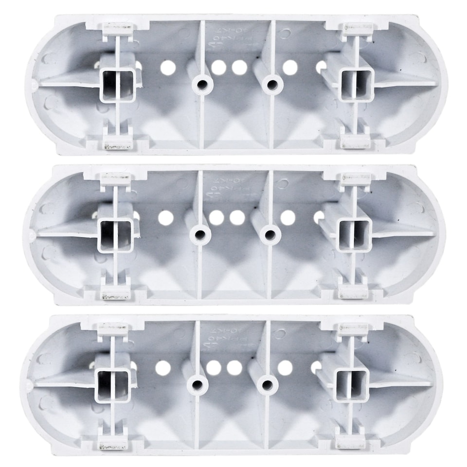 image 1 of SPARES2GO Drum Paddle Lifter for Proline FP610W Washing Machine (Pack of 3)