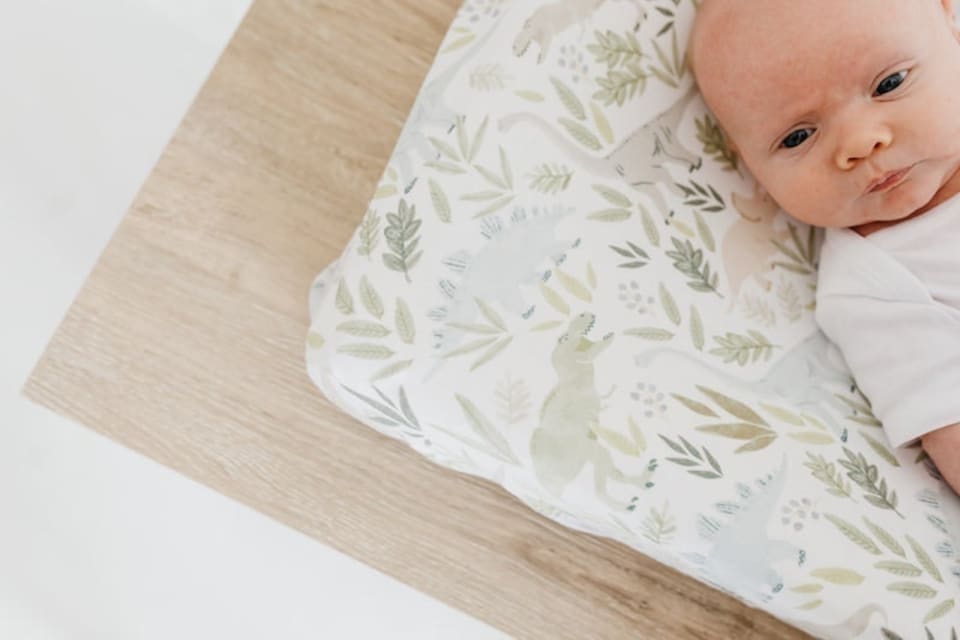 image 1 of Copper Pearl Nappy Changing Pad COVER Rex