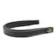 image 1 of John Whitaker Pick N Mix Leather Flat Horse Browband - Black - Cob