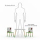image 4 of Gruffalo Kids Table & 2 Chairs Set - Forest Themed Play & Activity Furniture - Assembly Required