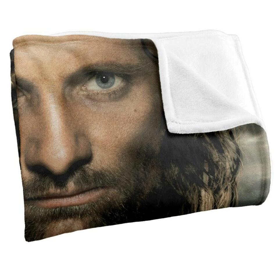 image 1 of Lord Of The Rings Aragorn Blanket - Multicoloured - One Size