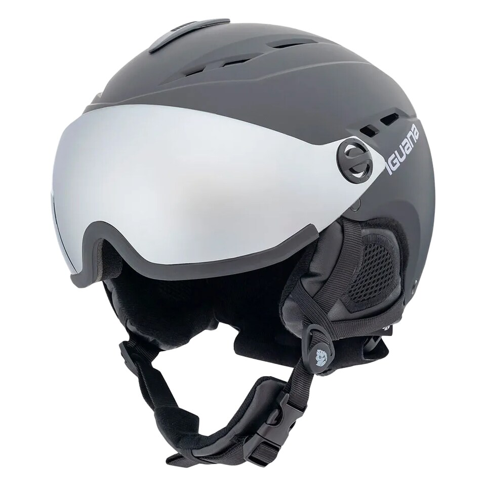 image 1 of Iguana Unisex Adult Ibron Ski Helmet | Black | Black | 1
