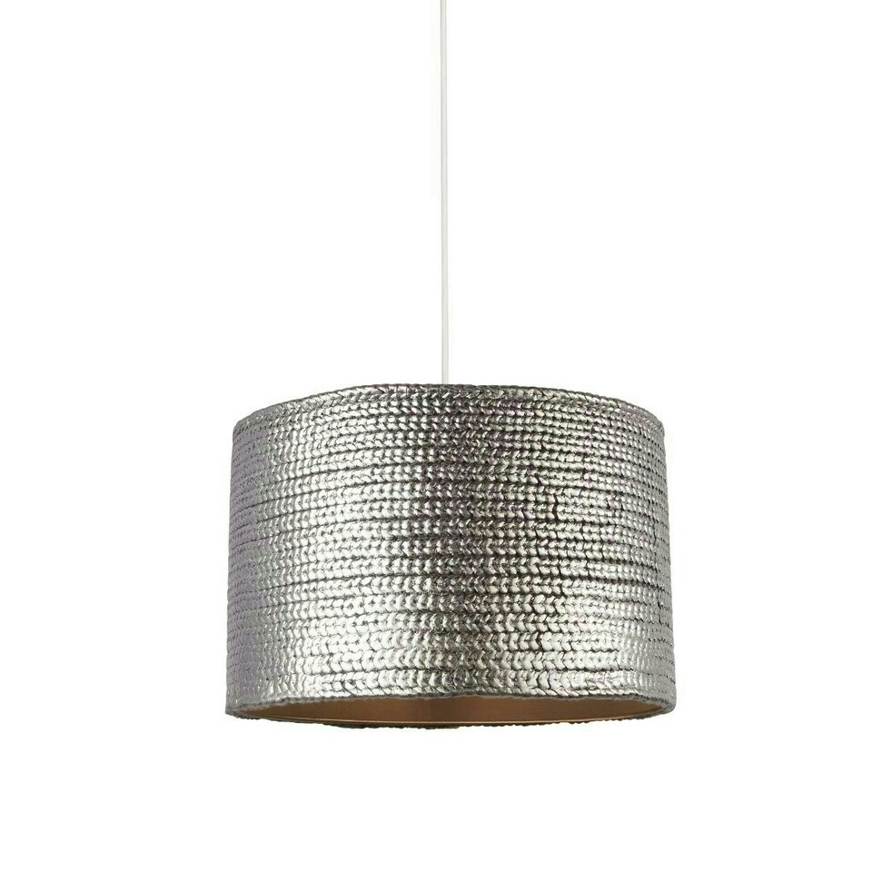 image 1 of Tyreal Woven Wool Silver Shade Silver