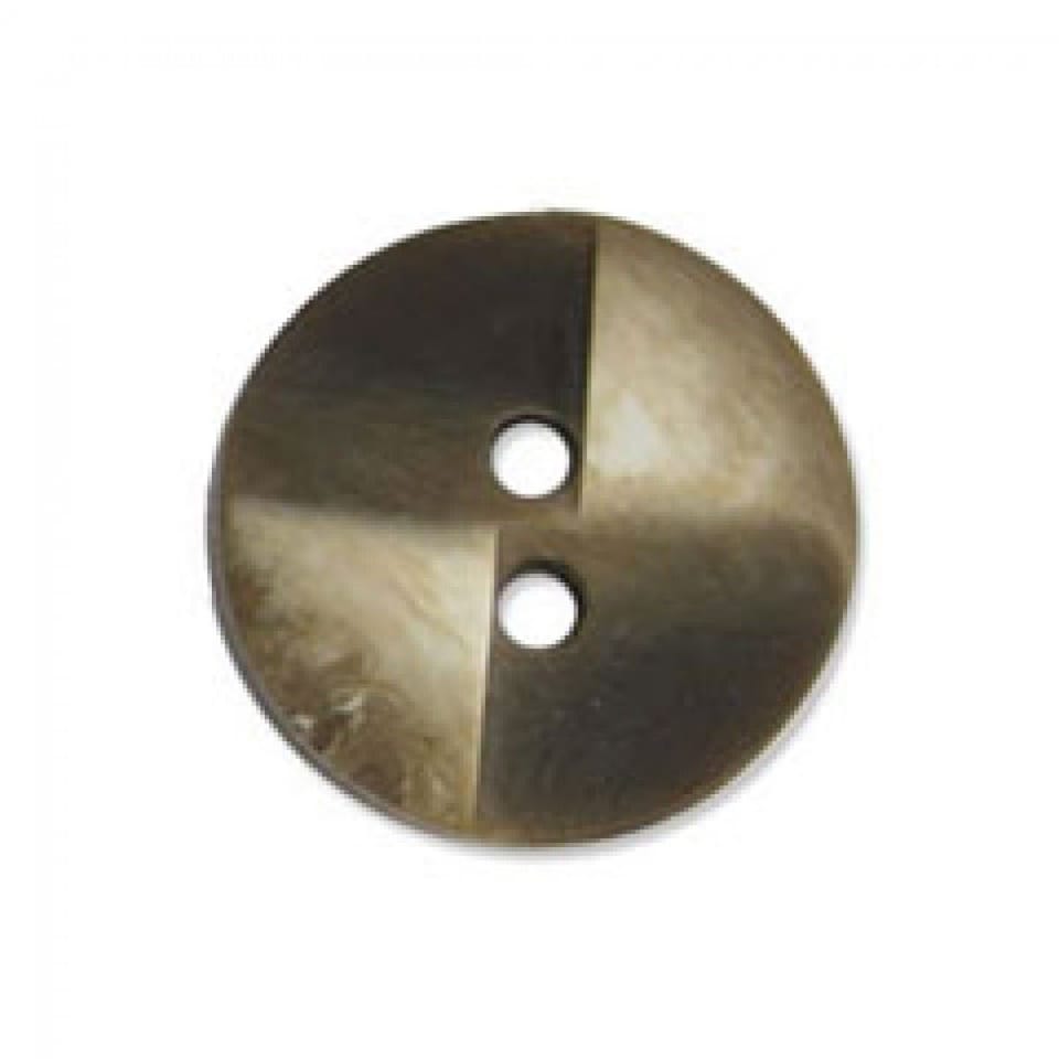 Trimits Khaki 21mm Windmill Buttons for Dressmaking - per pack of 50