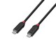 image 1 of 1m USB4 240W Type C Cable, Black Line