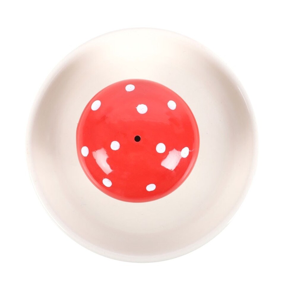 image 1 of Mushroom Plate Incense Stick Holder