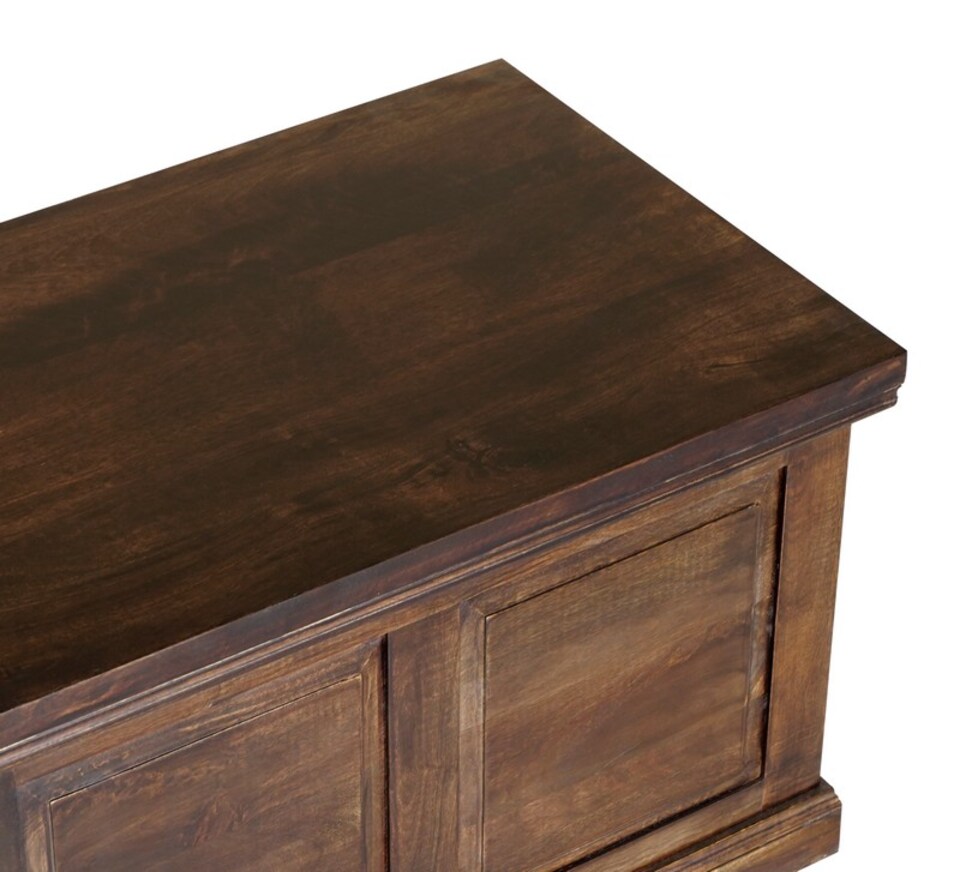 image 1 of Dakota Large Box - Mango Wood - L50 x W80 x H50 cm - Dark Finish